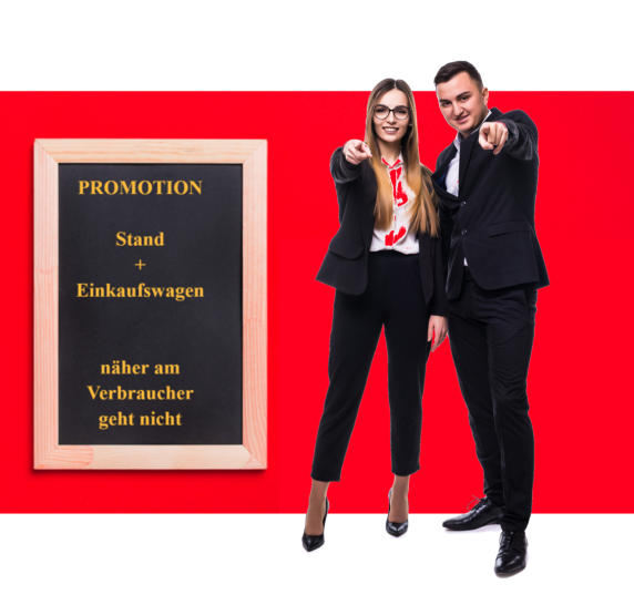 Wir machen Promotion